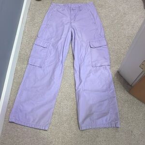 Levi’s light purple cargo pants size 24